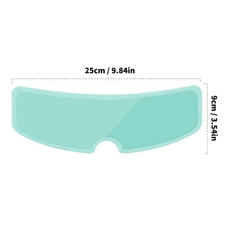 ClearVision 2 PCS Anti-Fog Helmet Stickers