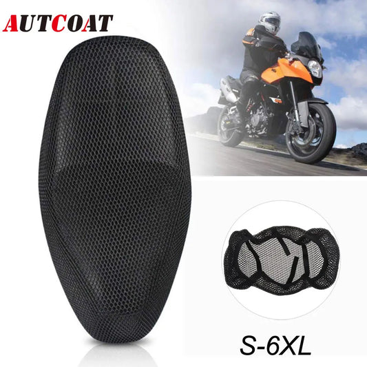 AUTCOAT 3D Mesh Motorcycle Seat Cover